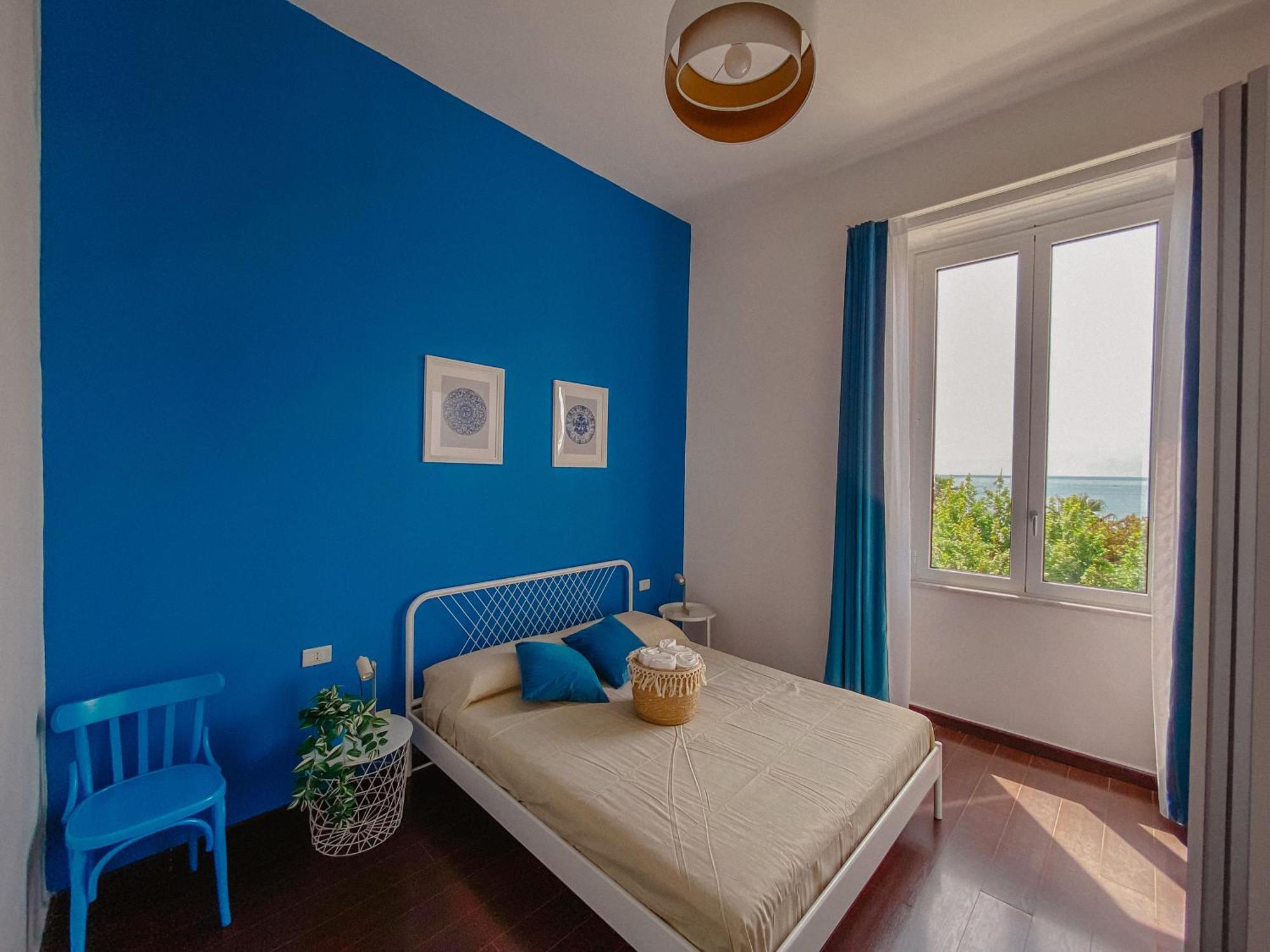 Blue Sea View Apartment Salerno Exterior photo