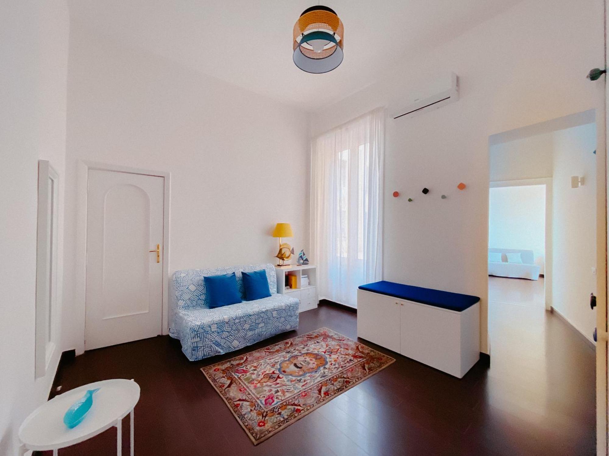 Blue Sea View Apartment Salerno Exterior photo