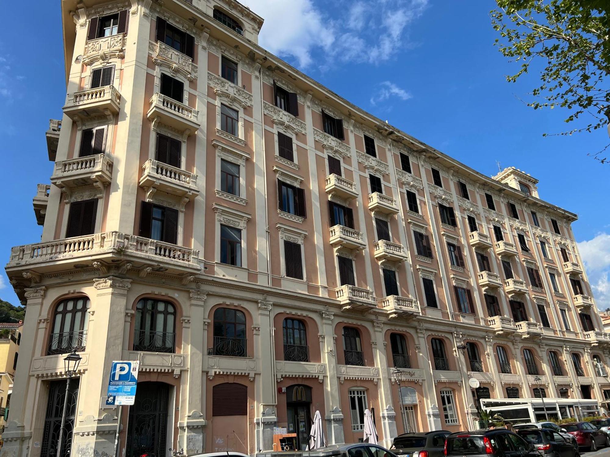 Blue Sea View Apartment Salerno Exterior photo